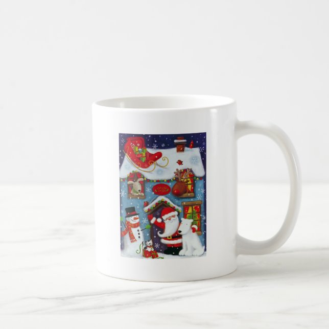 Tomtens hus kaffemugg (Höger)