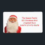 Tomtens juletikett fraktsedel<br><div class="desc">Lägg till en speciell detalj i helgdag! Det finns många olika kort tillgängliga,  så plocka den utformning och formulering du vill ha. Bläddra i butiken eller sök efter "portosabbianatalelabel".</div>