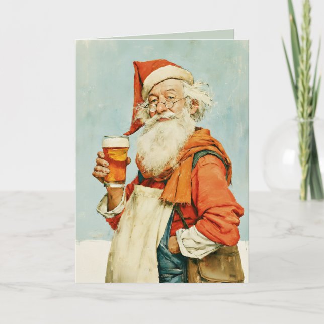 Tomtens julölspauser kort (Framsida)