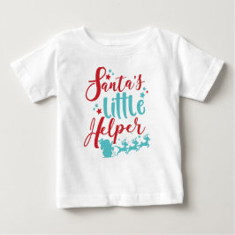 Tomtens lilla Helper, Sleigh, Reindeer, Stars T Shirt