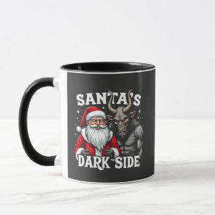 Tomtens Mörk Side Jul Evil Krampus Mugg