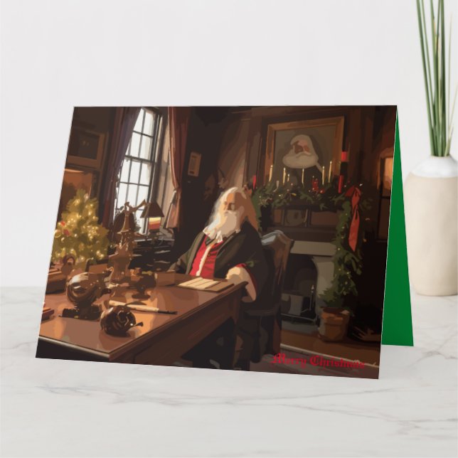 Tomtens myshörna kort (Framsida)