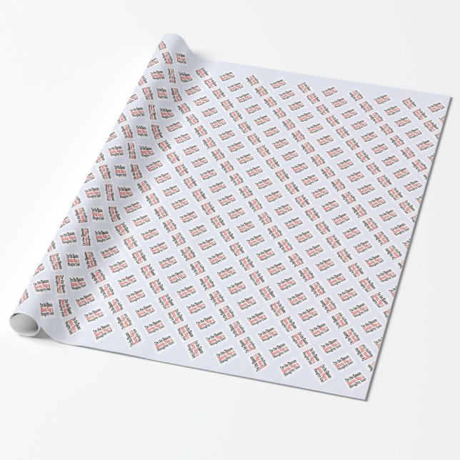 Tomtens naughty list! presentpapper (Utrullad)