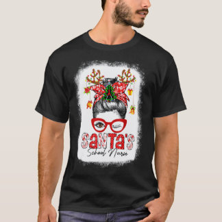 Tomtens skolläkarliv jul röra tovig frisyren blekt t shirt