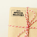Tomtens Speciella leverans Stämpel<br><div class="desc">Denna förtjusande design kommer att glädja dina barn på julförmiddagen!</div>
