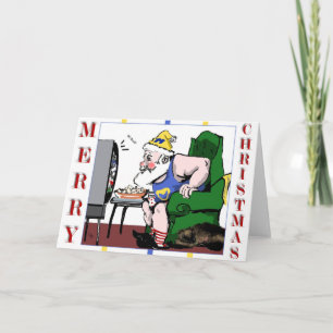 Tomtens spelkort helgkort