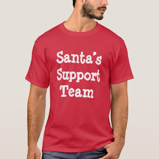 Tomtens stödgrupp t shirt (Framsida)