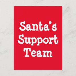 Tomtens stödgrupp vykort