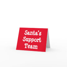 Tomtens Support Team-kort
