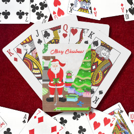 Tomtens tidiga present - en hål-i-ett jul casinokort