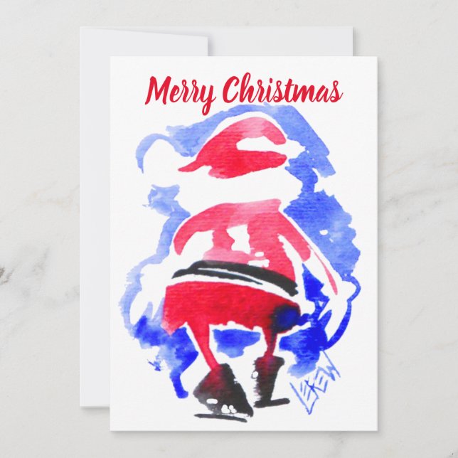 Tomtens tillflykt #121128 julkort (Framsida)