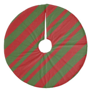 Tomtens Tomtar Klassiska Randiga Julgransmatta Fleece