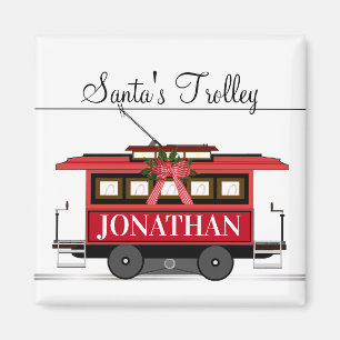 Tomtens Trolley Julmagnet Magnet