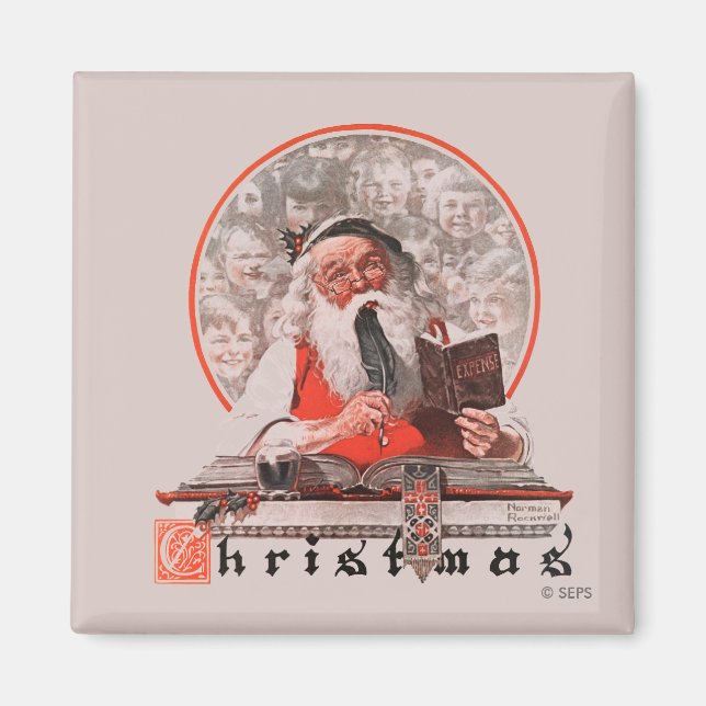 Tomtens utgifter magnet (Framsidan)