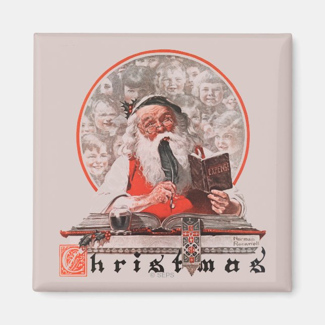 Tomtens utgifter magnet (Framsidan)