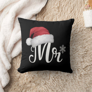 Tomtepar Herr Julkläder Matchande Julpyjamas Tomte Kudde