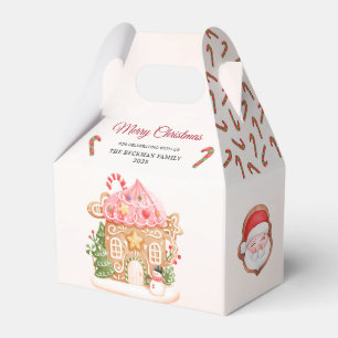 Tomtepepparkakshus-julparty Presentaskar