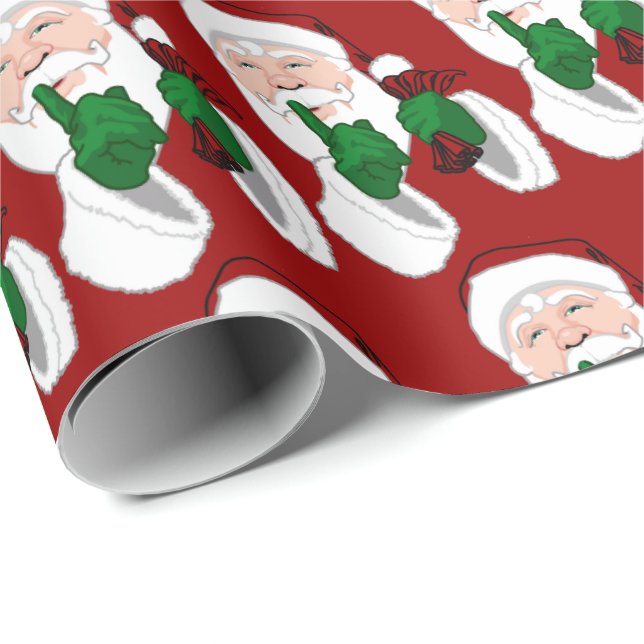 Tomtepresentpapper Julpresentpapper Presentpapper (Rullad Hörn)