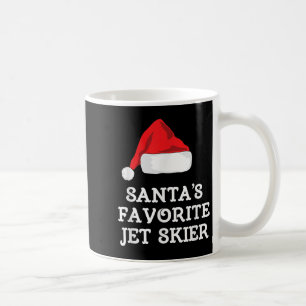 Tomtes Favorit Jet Skidare Jul Xmas Skidåkning Ski Kaffemugg