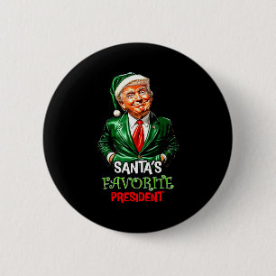 Tomtes favoritpresident Roligt Tomte Trump 2024 Knapp