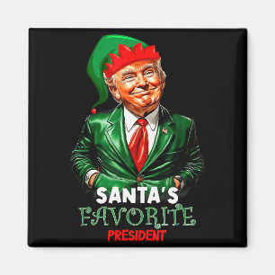 Tomtes Favoritpresident Roligt Trump Magnet