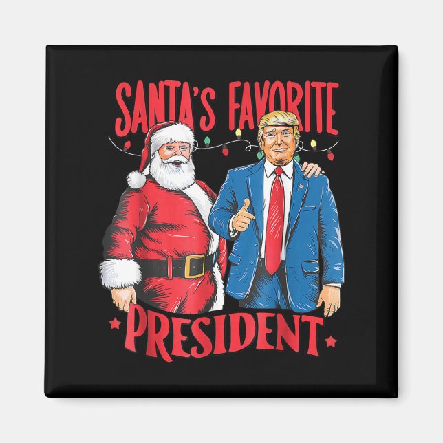 Tomtes favoritpresident Tomte Trump Dans Chris Magnet (Framsidan)