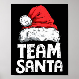 Tomtes julklubb Familj Matchande Pyjamas Poster