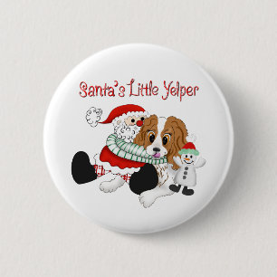 Tomtes lilla gullgosse Cavalier King Charles Knapp