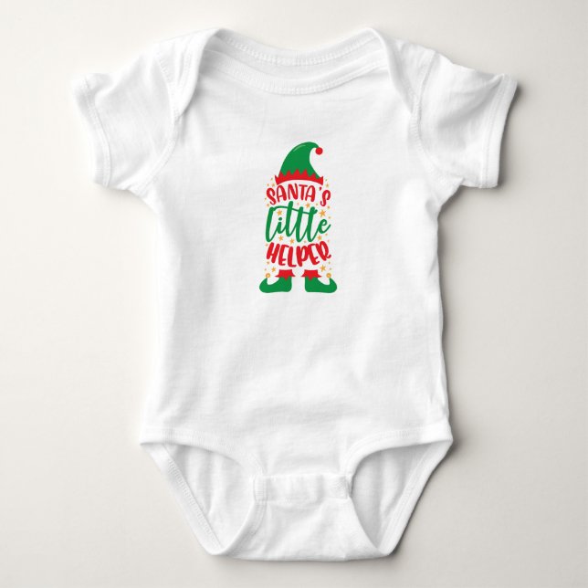 Tomtes lilla hjälpreda t shirt (Framsida)