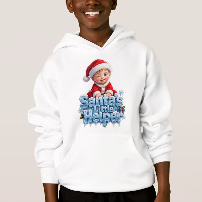 Tomtes lilla hjälpreda t shirt (Framsida)