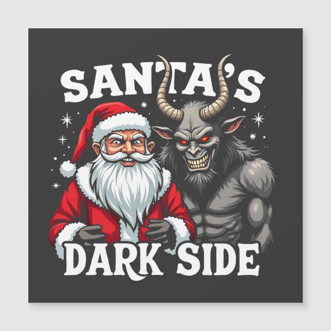 Tomtes mörka sida Christmas Evil Krampus  (Framsida)