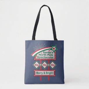 Tomtes Retro-Märkes – Ho Ho Ho Glädje & Ljusstyrka Tygkasse