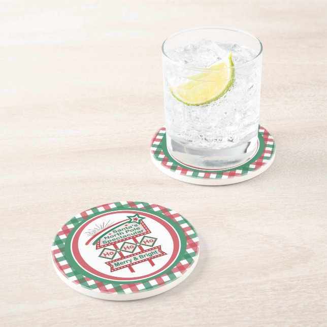 Tomtes Retro-Markis – Ho Ho Ho Glädje & Ljus Underlägg (Sidan)