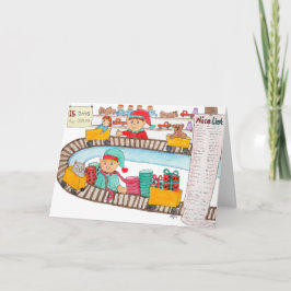 Tomtes verkstad helgkort