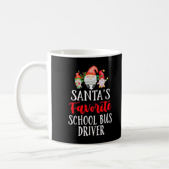 Tomteskolbussförarens julgnom kaffemugg (Vänster)