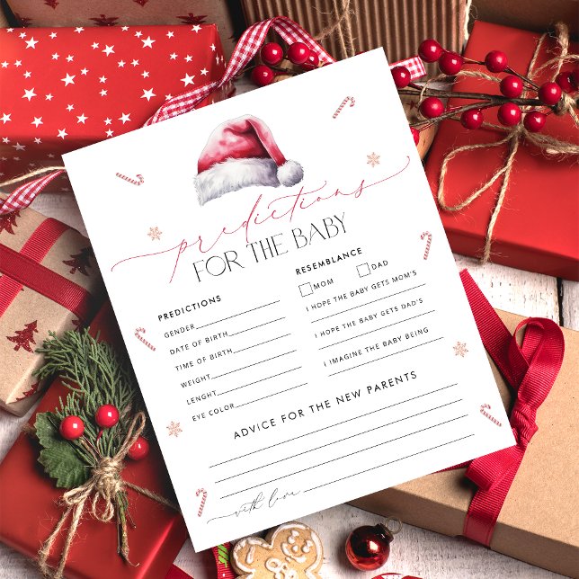 Tomteunge Förutsägelser och Råd för Baby Shower (Skapare uppladdad)