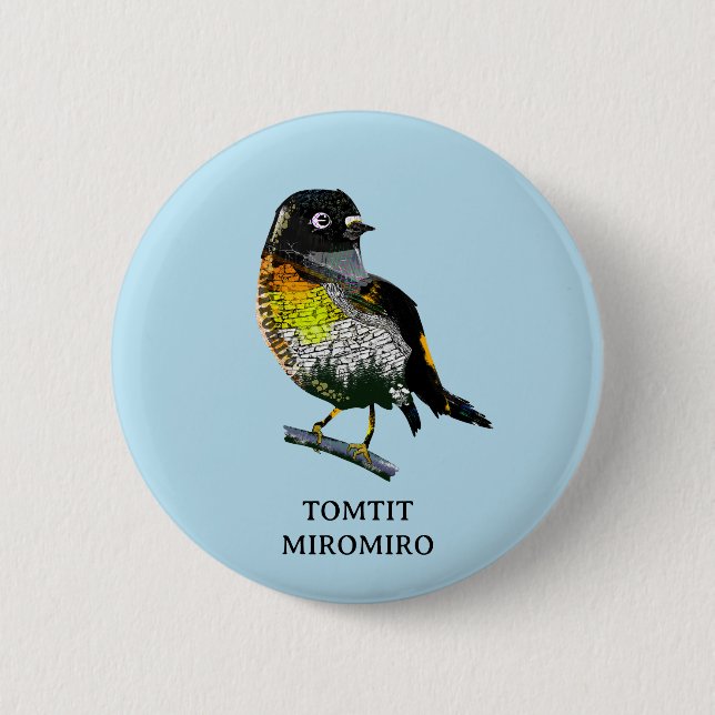 Tomtit Miromiro Knapp (Framsida)