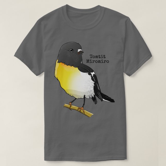 Tomtit Miromiro T Shirt (Design framsida)