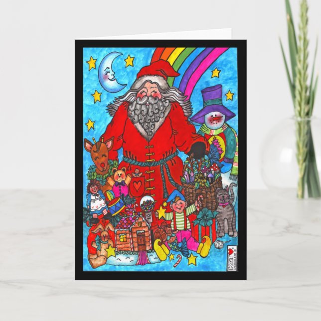 Tomtkortets magiska del kort (Framsida)