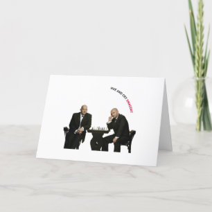 Ton och skrik - Xmasday - hälsningkort Helgkort
