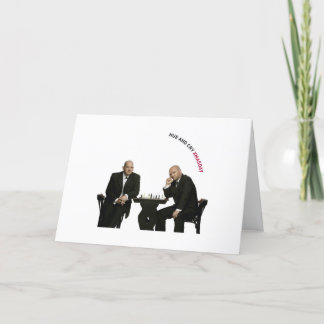 Ton och skrik - Xmasday - hälsningkort Helgkort