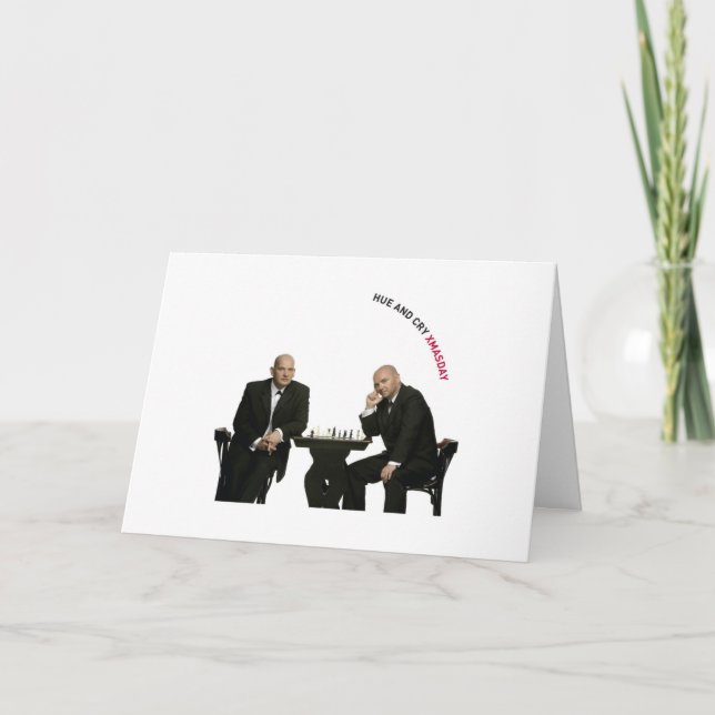 Ton och skrik - Xmasday - hälsningkort Helgkort (Framsida)