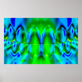 Tona Bitan Dentist Bright Färg Gradient Poster