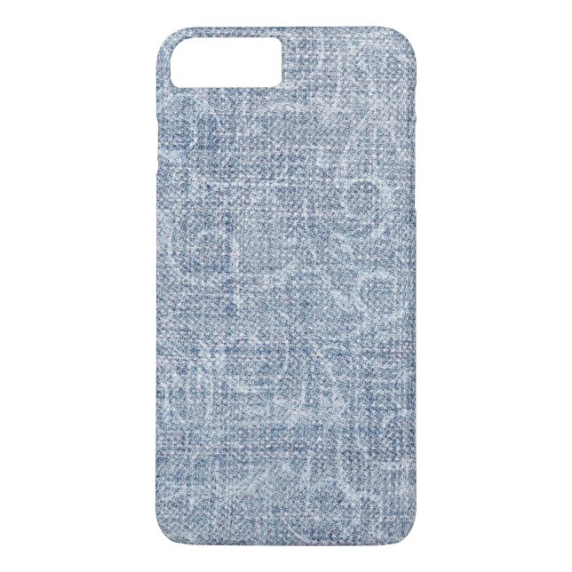 Tona denim Case-Mate iPhone skal (Baksida)