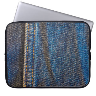Tona denim laptop fodral
