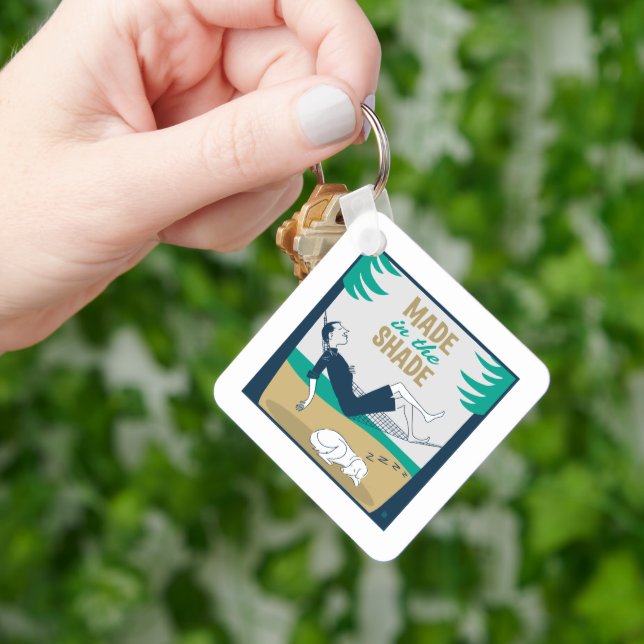 Tona i skugga nyckelring (Hand)