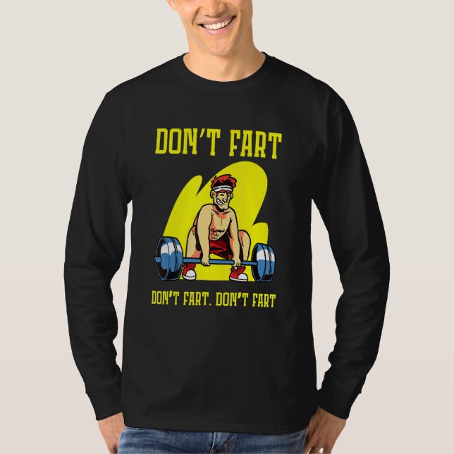 Tona inte vid träning t shirt (Framsida)