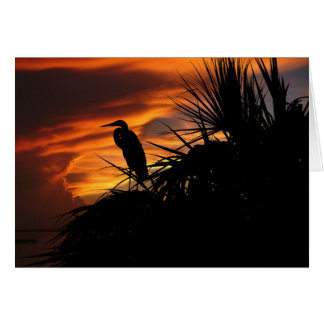 Tona ljus hälsningskort