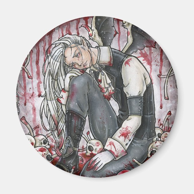 Tona minnen - gotik Magnet (Framsidan)