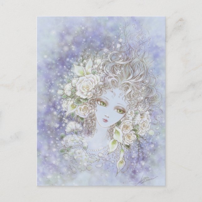 Tona mot vitt vykort (Framsida)